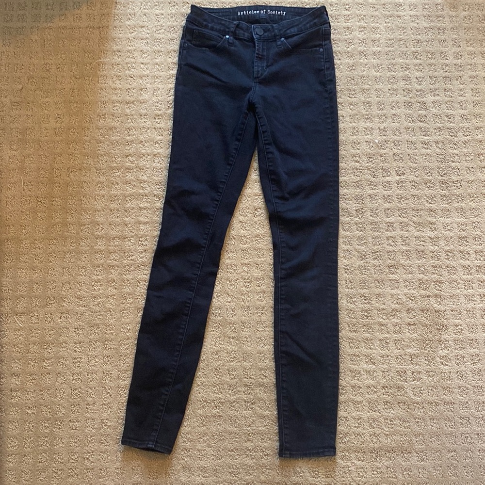 Articles of Society Black Jeans Size 26